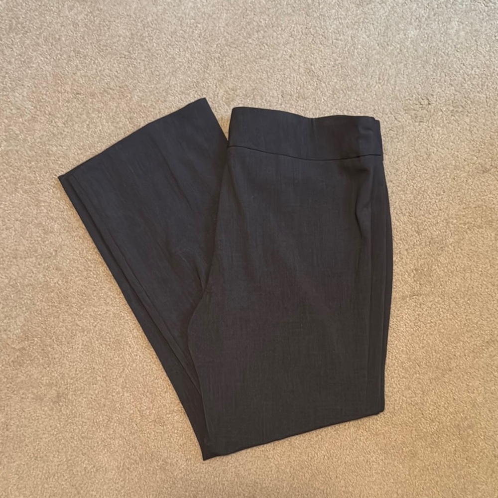 Dark gray Wide-Leg Dress pants